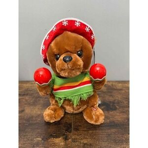 Gemmy Chihuahua Dog Singing Plush Ricky Martin Cup of Life